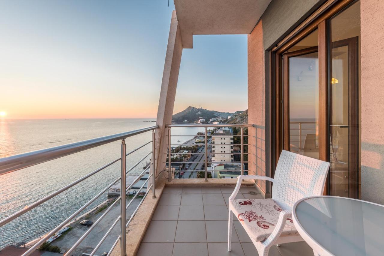 Blue Heaven -Full Sea View Brand New Apartment Драч Екстериор снимка