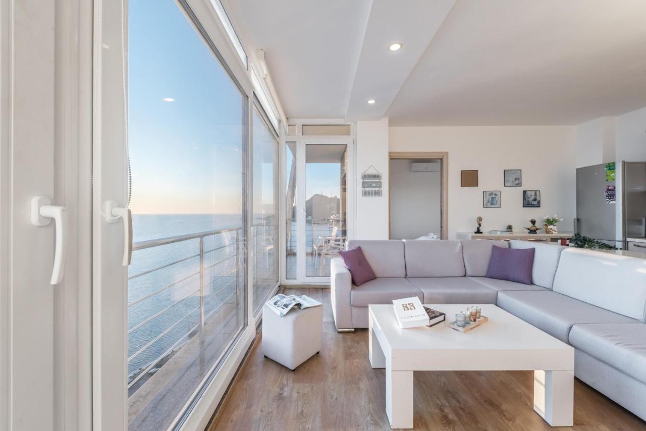 Blue Heaven -Full Sea View Brand New Apartment Драч Екстериор снимка