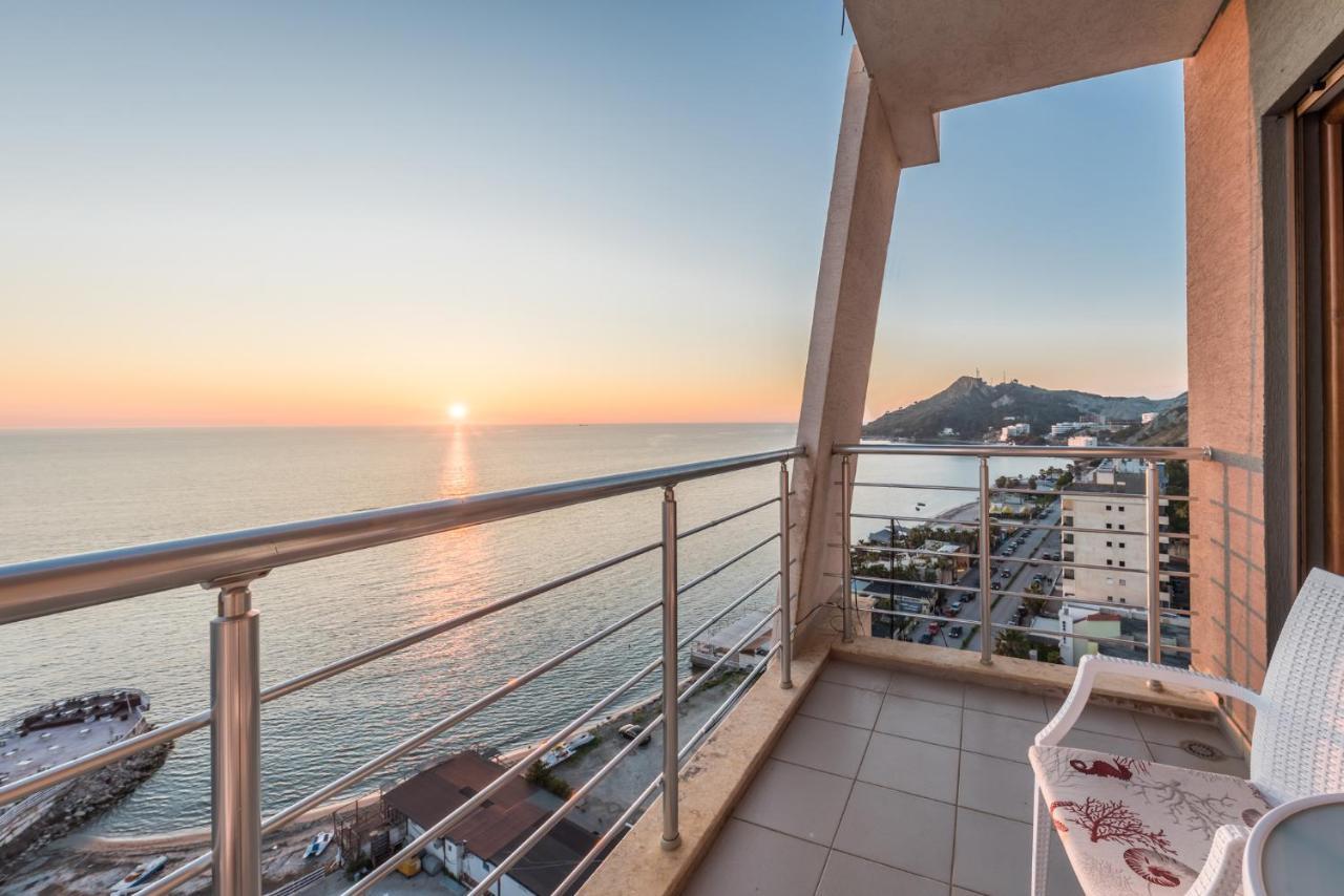 Blue Heaven -Full Sea View Brand New Apartment Драч Екстериор снимка