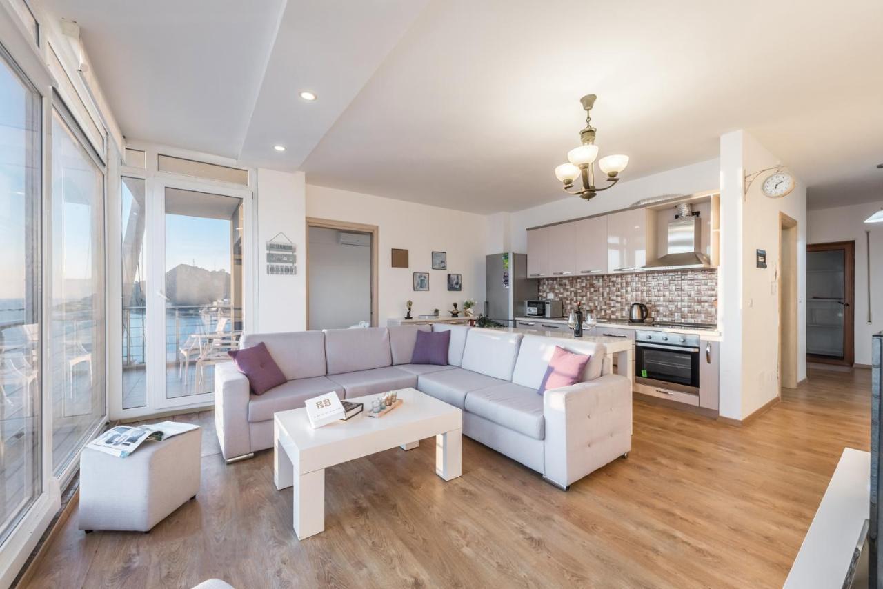 Blue Heaven -Full Sea View Brand New Apartment Драч Екстериор снимка