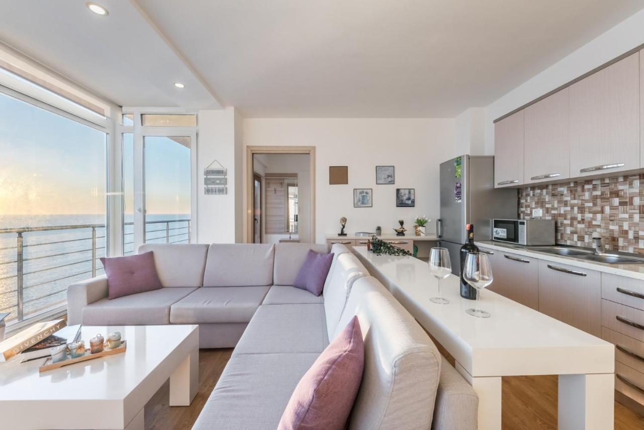 Blue Heaven -Full Sea View Brand New Apartment Драч Екстериор снимка